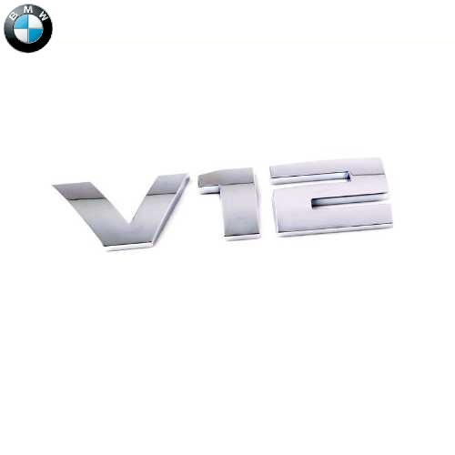 BMW純正 "V12" エンブレム (クローム) (Cピラー) (G11/G12)｜APdirect