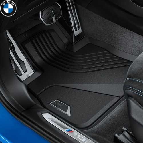 BMW純正 オール・ウェザー・フロア・マット・セット (フロント) (右ハンドル車用) (F70/F74)