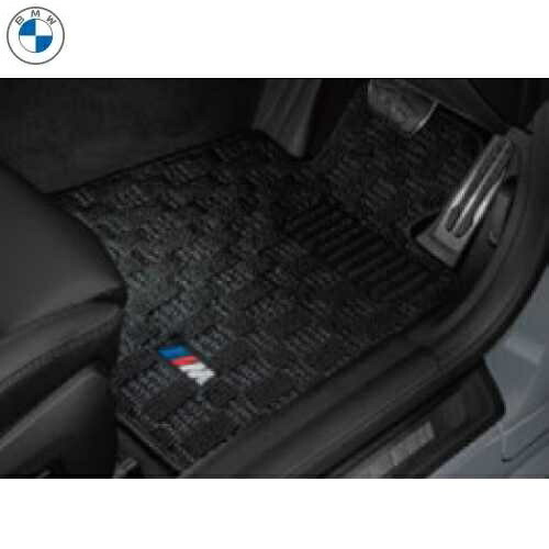 BMW純正 M フロア・マット・セット (ブラック/グレー) (右ハンドル車用) (U06/U10/U11)|APdirect