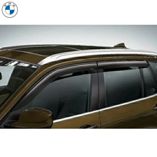BMW純正 ドア・バイザー (モール無車およびハイグロス・シャドー・モール付車用) (F48 X1)