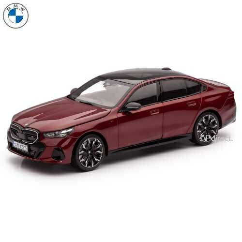 BMW 細密画鉄道車両 BMW i5 M60 (G60) (ファイヤー・レッド) (大きさ:1/18)