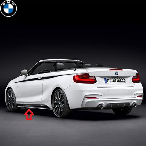 BMW純正 M Performance エアロダイナミック・パッケージ サイド・スカート (F22/F23)｜APdirect