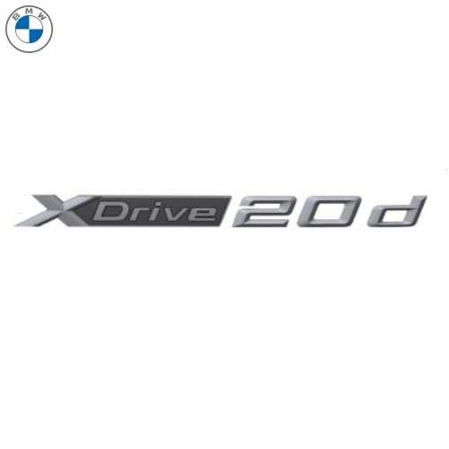 BMW純正 "X Drive 20d" エンブレム (U11)｜APdirect