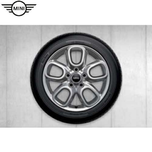 【発送限定品】MINI　F55　MINIクーパーS純正　レールスポーク497 正規品】MINI F55 ミニクーパーS 純正 17in 7J+54 PCD112 2021年製