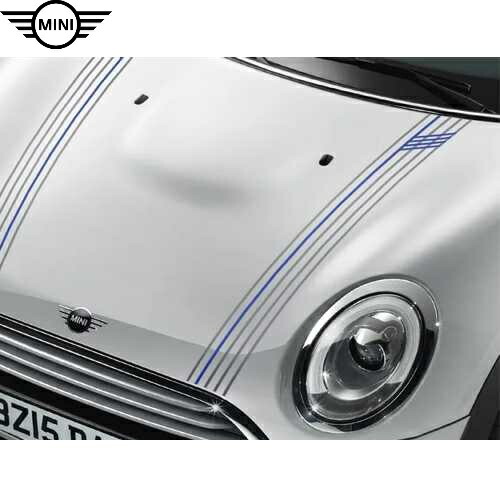 MINI純正 エンジンフード・ストライプ・セット (Blue Note Tokyo Edition) (A62) (F54)