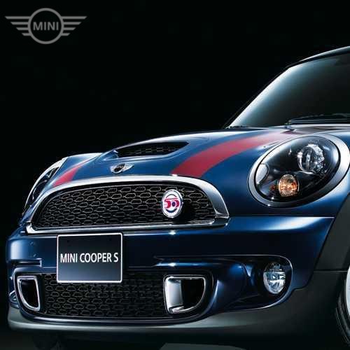 MINI純正 エンジンフード・ストライプ (ダムソン・レッド) (HAMPTON) (R55/R56/R57)