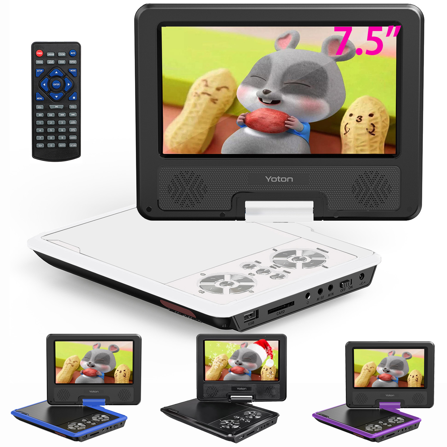 楽天市場】ポータブルDVDプレーヤー DVDプレーヤー dvdプレイヤー dvd