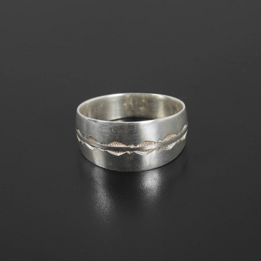 TOUAREG SILVER JEWELRY トゥアレグ シルバー ジュエリー POURE SILVER RING シルバーリング 波 シルバー 10,439円