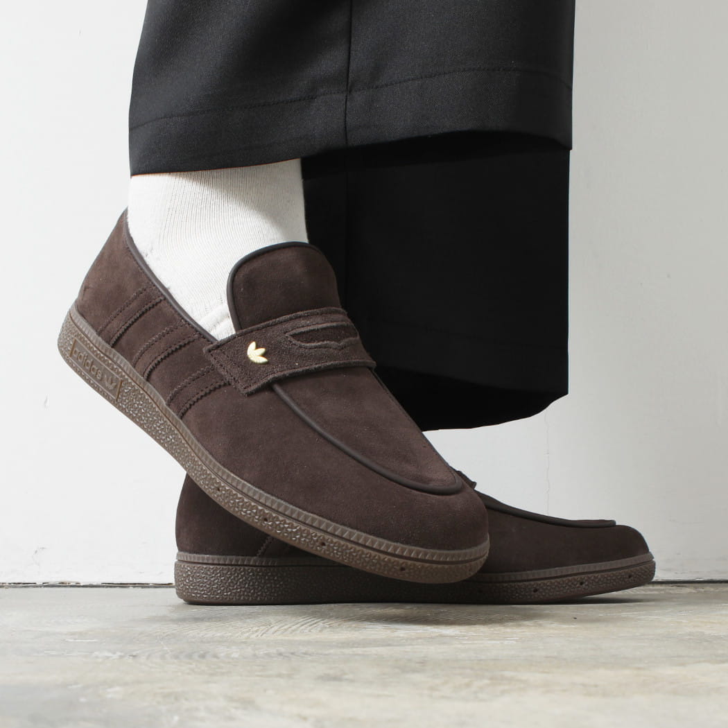 adidas アディダス ハンドボール スペツィアル スニーカー 置き目毛革 KJ2533 LOAFER HANDBALL SPEZIAL W オーロラ珈琲×チュインガム