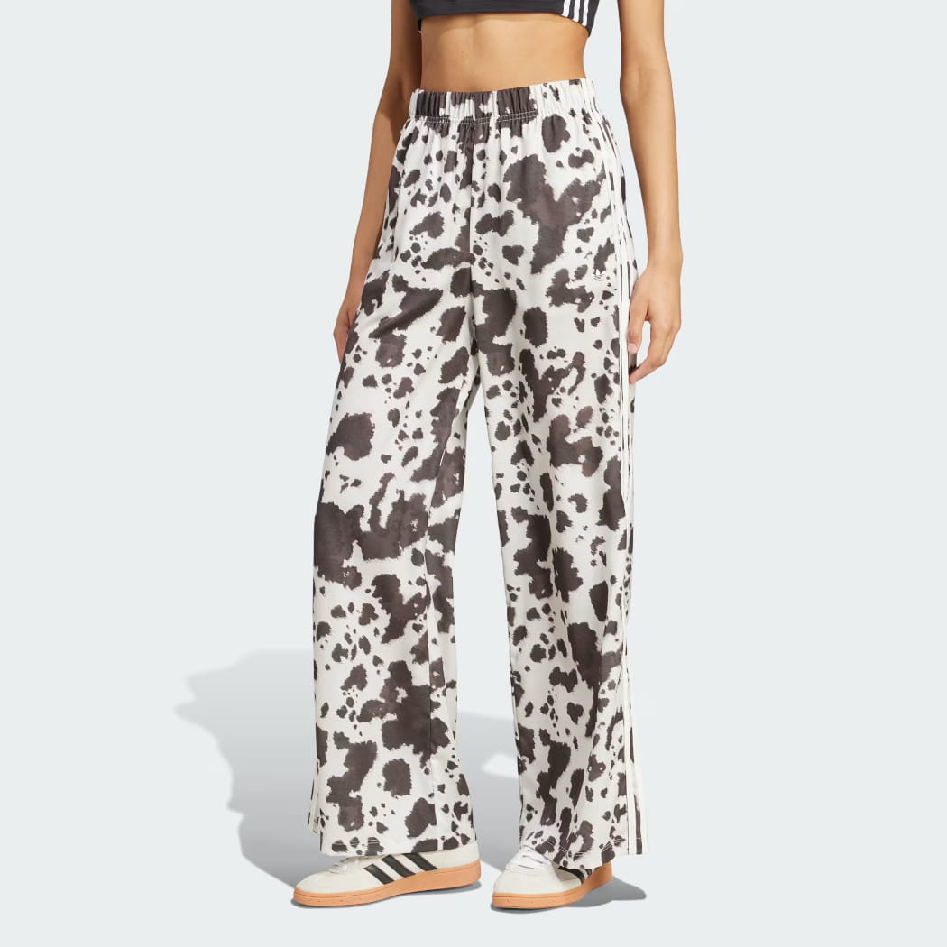 adidas torackpants アディダス オリジナルス サテン ワイドレッグ パンツ マルチカラー オフホワイト 7,838円