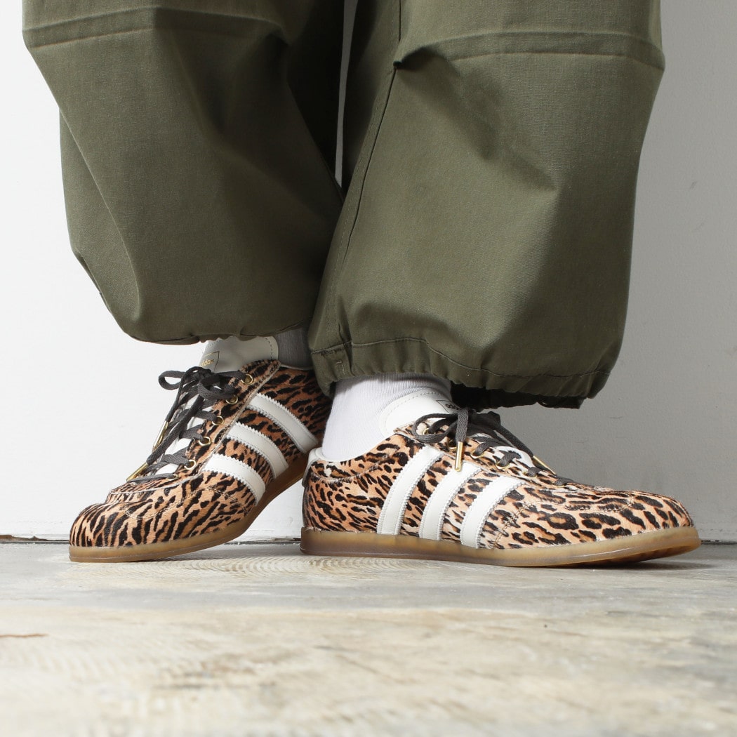 adidas GAZELLE アディダス ガゼル ガッツレー LO PRO W KJ6574 レオパード スニーカーメサコアホワイトワイルドブラウン 靴-スニーカー-メンズ靴