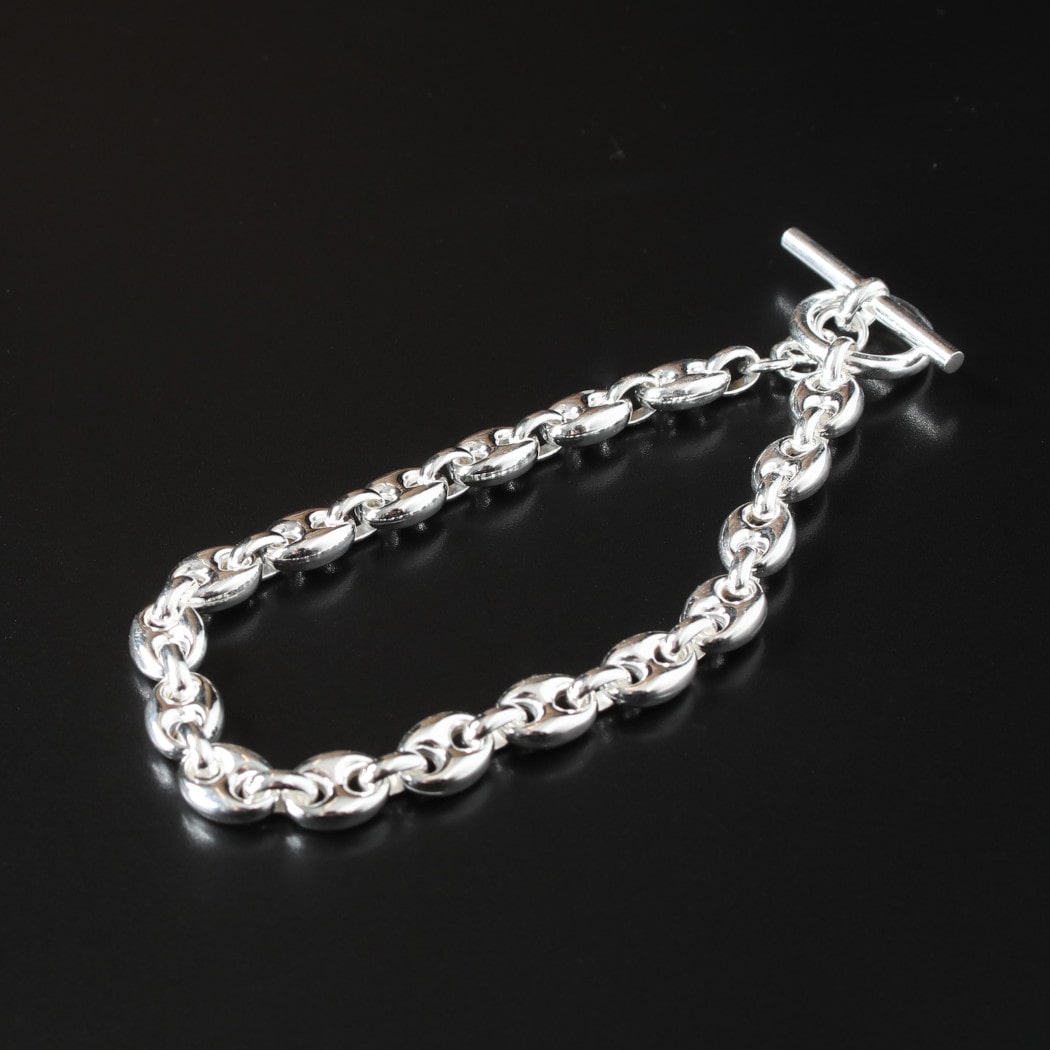 INTERIM インテリム マリーナ チェーン Tバー ブレスレット イタリアン シルバー925 プチ MARINA CHAIN T-BAR BRACELET SILVER925 PETIT シルバー|a people to collect