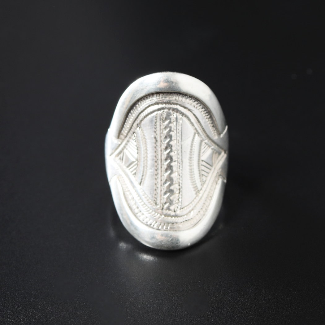 トゥアレグ 5連 シルバーリング TOUAREG SILVER JEWELRY トゥアレグ シルバー ジュエリー