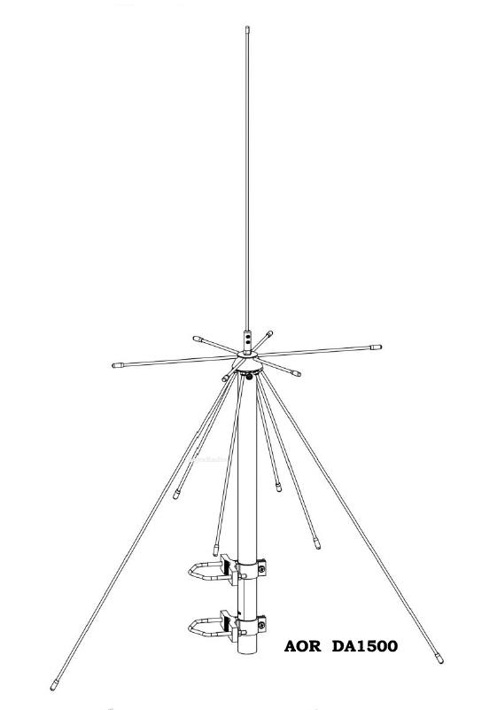楽天市場】DA1500 コンパクトディスコーンアンテナ エーオーアール