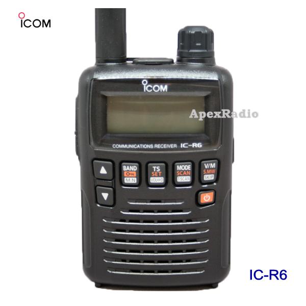 楽天市場】【SP】 IC-R6 広帯域受信機 （受信改造済） アイコム