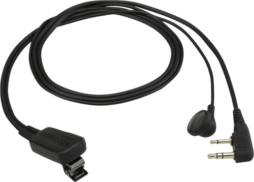 EMC-16 KENWOOD ケンウッド セカンドPTT対応イヤホン付きクリップマイクロホン イヤーハンガー付き ハンズフリー（VOX）対応 EMC-16 ケンウッド セカンドPTT対応イヤホン付き