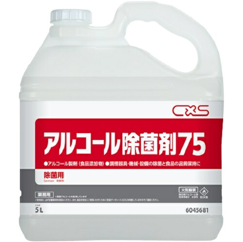 シーバイエス／アルコール除菌剤75／5L×2本