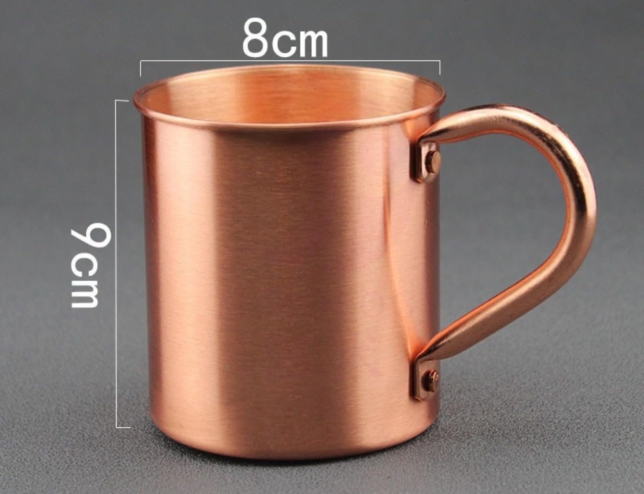 3個入りマグカップ 純銅マグカップ 食器 コーヒー・ミルク・ビール用 (じゅんどうカップ) []｜アピネス
