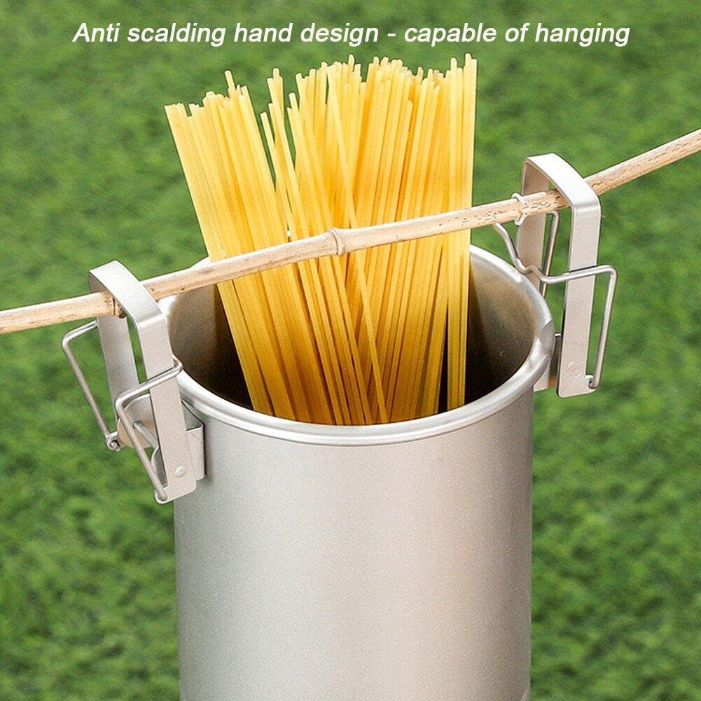 調理器具 直火調理器具 キャンプ ハイキング 炊飯器 ピクニック調理器具 ステンレス スチール ポット 携帯便利 多機能 旅行 アウトドア 調理アクセサリー｜アピネス