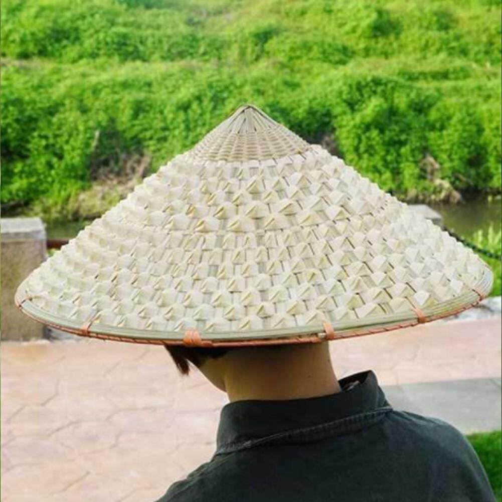 麦わら帽子 りキャッイスハット サンハット クーリーかぶり笠 越南人 日本人 手作り 織り わら 竹 玉蜀黍 苑地 ファーマー 沖釣り かぶり笠