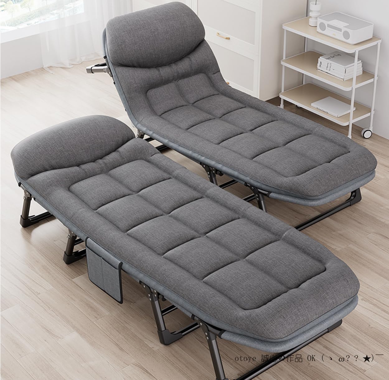 楽天市場】TUIYIDUOシングルベッドアウトドア用折りたたみ簡易ベッド幅