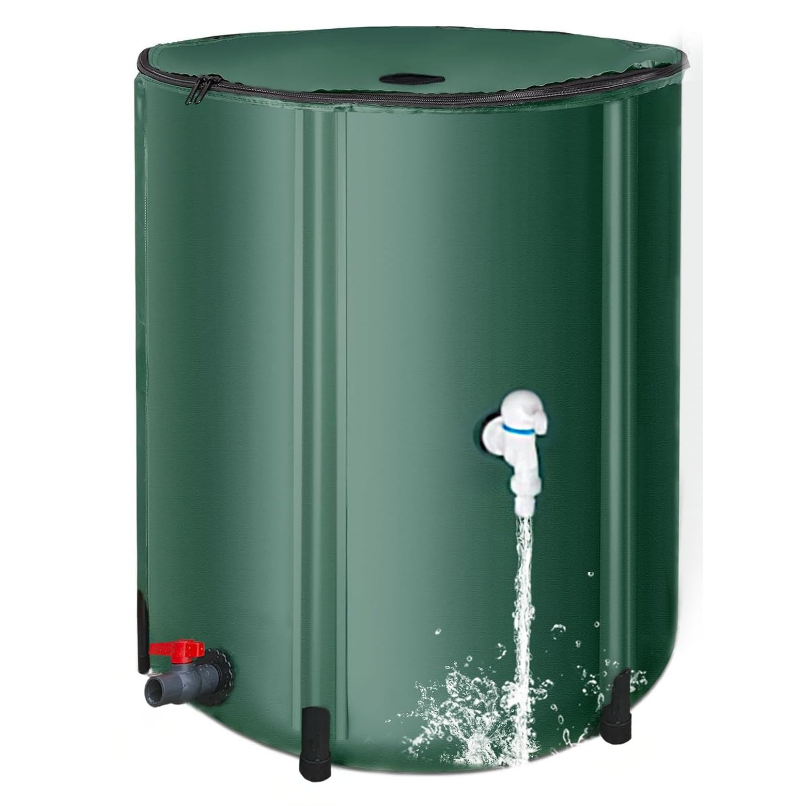 降雨貯蔵タンク 身寄り用 集水器 貯水貯蔵タンク 100/200/250L 室外折りたたみ式携帯型 お水井戸釣瓶 防災用降雨貯蔵タンク 室外用 園芸草木灌漑可能 雨を貯めて節水 溜めこむ貯蔵タンク 飾り気の無いとり備える 降雨を貯めて節水能力のある 農作 まさかの時水 降雨寄せあつめる用