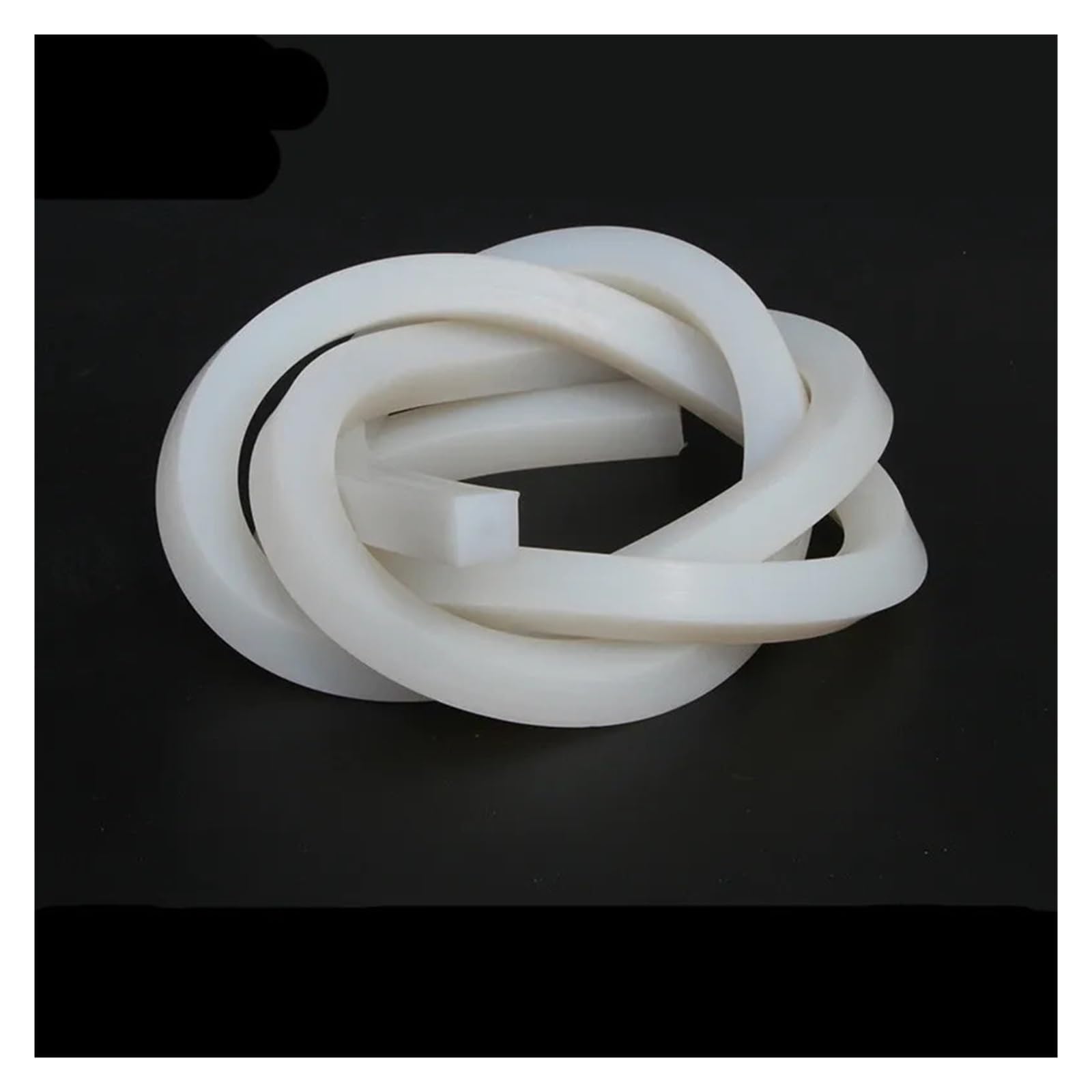 1mの耐高温性固体シリコンゴムシーリングストリップウェザーストリップ(10x20mm)