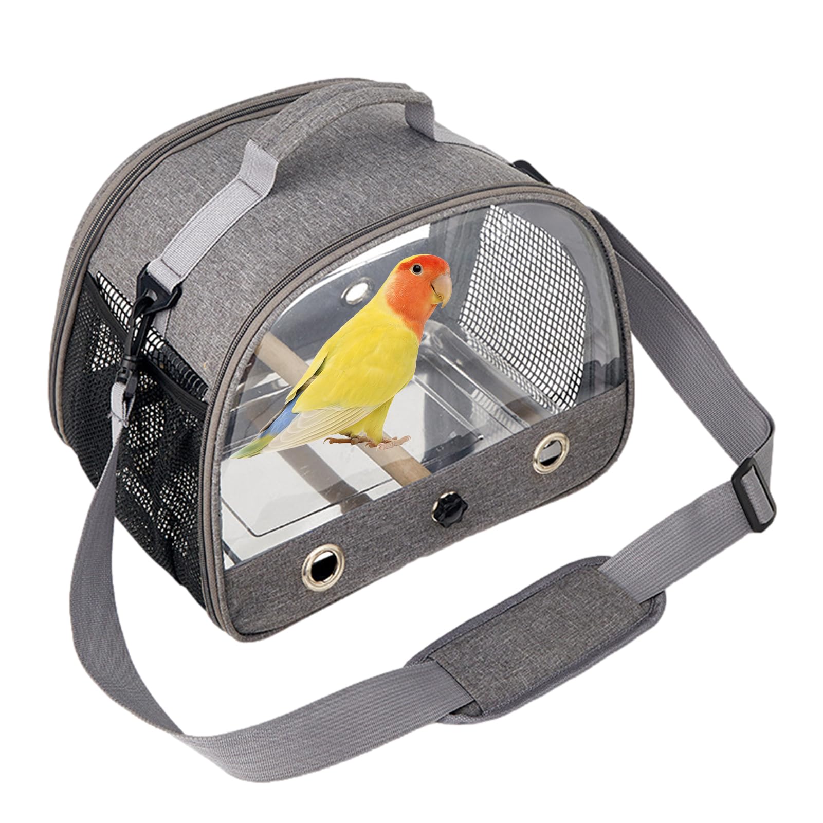 2点 キャリーバッグ キャリーケージ 遮光1級巾着 お出かけ 通院 文鳥 インコ 5157LDmh7qL._AC_UL210_SR210,