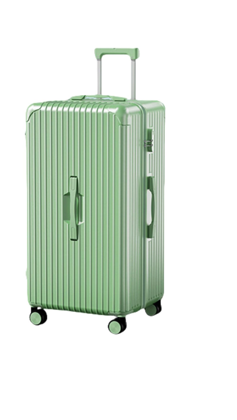 [] 荷物、大型、人気、普通のコンビネーションロック、ビジネス旅行、超軽量、大容量、丈夫で耐久性 (30インチ,ピンク)｜アピネス