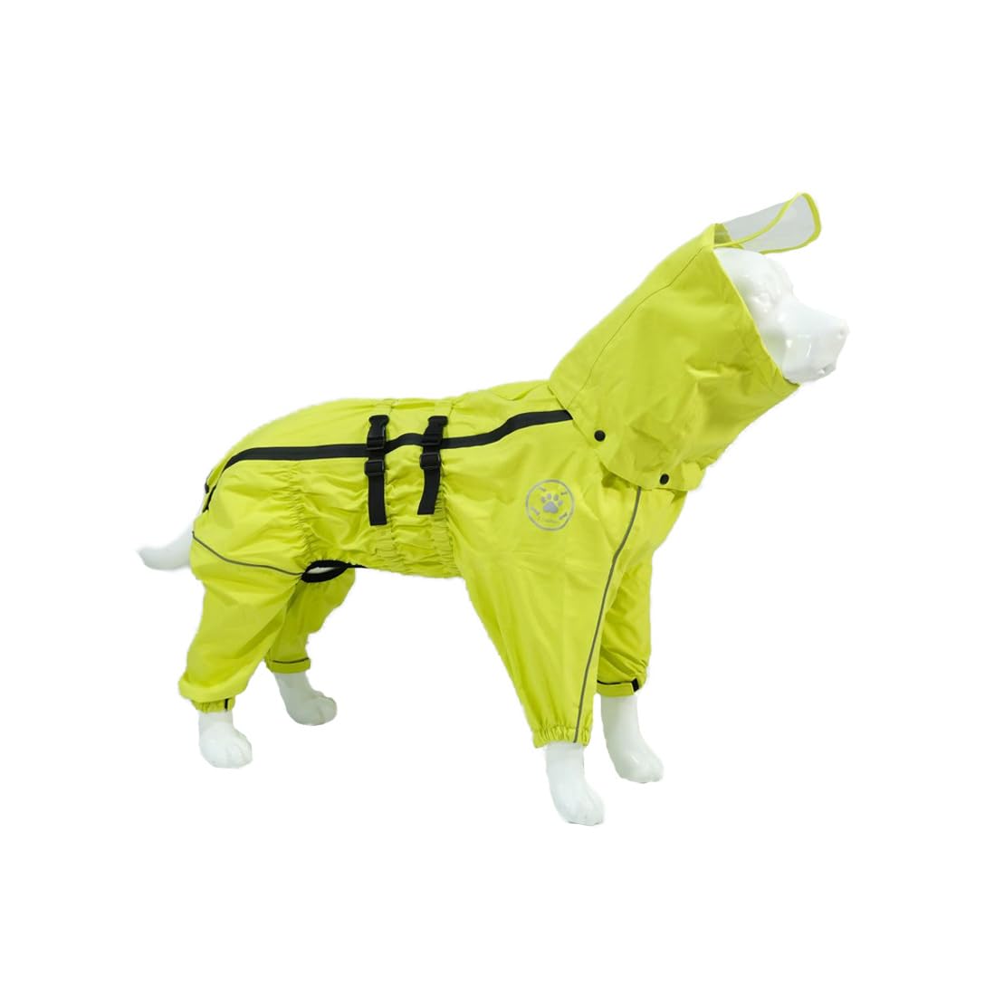 犬 雨合羽 犬 カッパ 好いたらしい 犬服 愛玩動物 雨具 愛玩動物雨合羽 ボンネット付き添い人 着脱飾り気の無い 雨季相応う 通気性 防雪 雨合羽 防塵 汚れた状態押しとどめる 風よけ寒さ打つ手 耐久性 好いたらしい 軽さ 持ちはこび助けになる ほっつき歩く 中大型犬