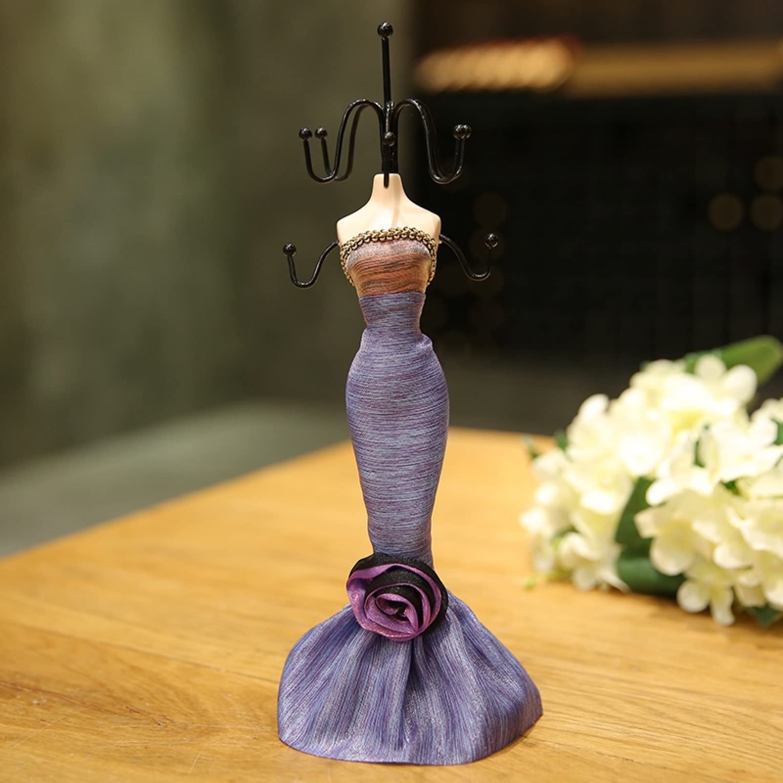 楽天市場】アクセサリースタンド おしゃれ 小物置き かわいい ジュエル