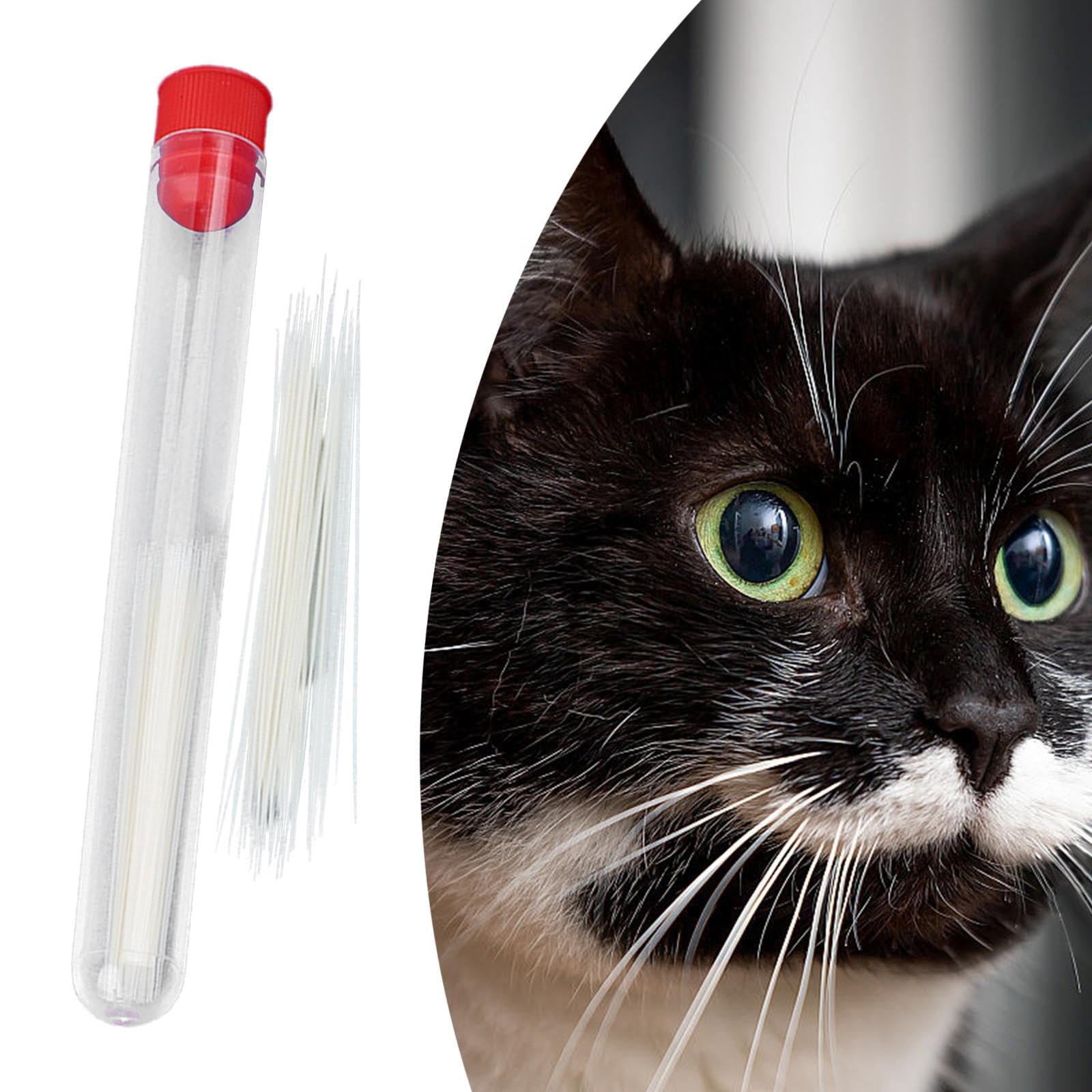 楽天市場】猫 犬 動物 ひげ 白 ぬいぐるみ用 マスコット用 ホワイト 3m