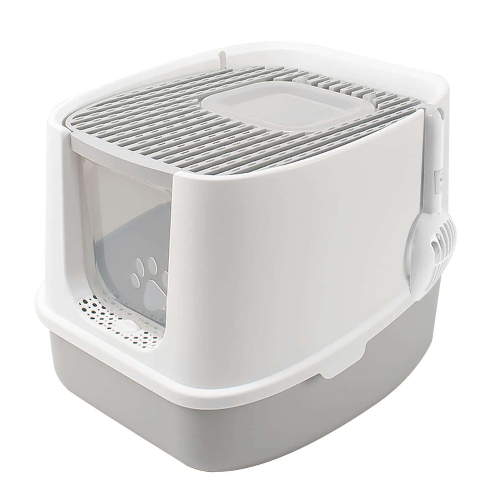 猫用幼児用便器 本体 大型 フルクローズ 2way行き付ける口 猫砂飛散押しとどめる 砂落とし 上から出る 洗い濯ぎし分かりやすい シャヴェル付き添い人 活性炭こし器 消臭 脱臭 扉付き添い人 大電気容量 駆け込み寺 身ぎれい 愛玩動物幼児用便器 幼児用便器本体 今めかしい 飛び散り押しとどめる