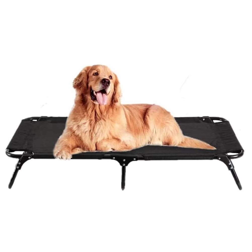 大型犬 ベッド ペットベッド 折りたたみ キャンプ コット 高架式 ドッグコット 犬用ベッド コンパクト 持ち運び ポータブル 組み立て不要 洗える メッシュ 丈夫 通気性 耐久性 脚付き 屋内 屋外 アウトドア 滑り止め 介護 暑さ対策|アピネス