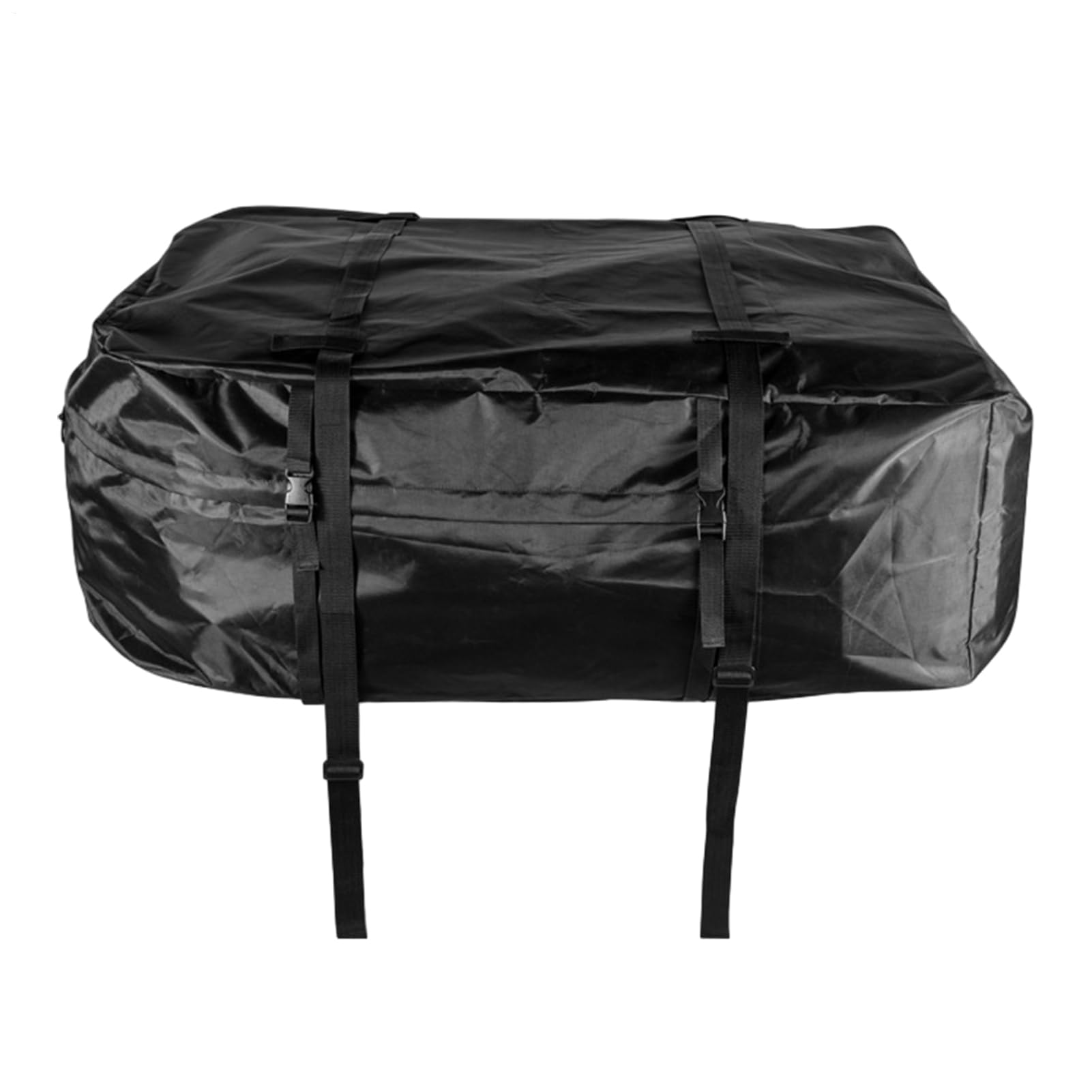 ルーフバッグ 防水 車載 屋根 バッグ カーゴキャリア 大容量 105×83cm 折り畳み可能 防塵 防風 キャンプ 旅行 アウトドア 汎用 収納バッグ付き 丈夫なオックスフォード生地 固定ベルト付き 荷物入れ 自動車 外装パーツ|アピネス