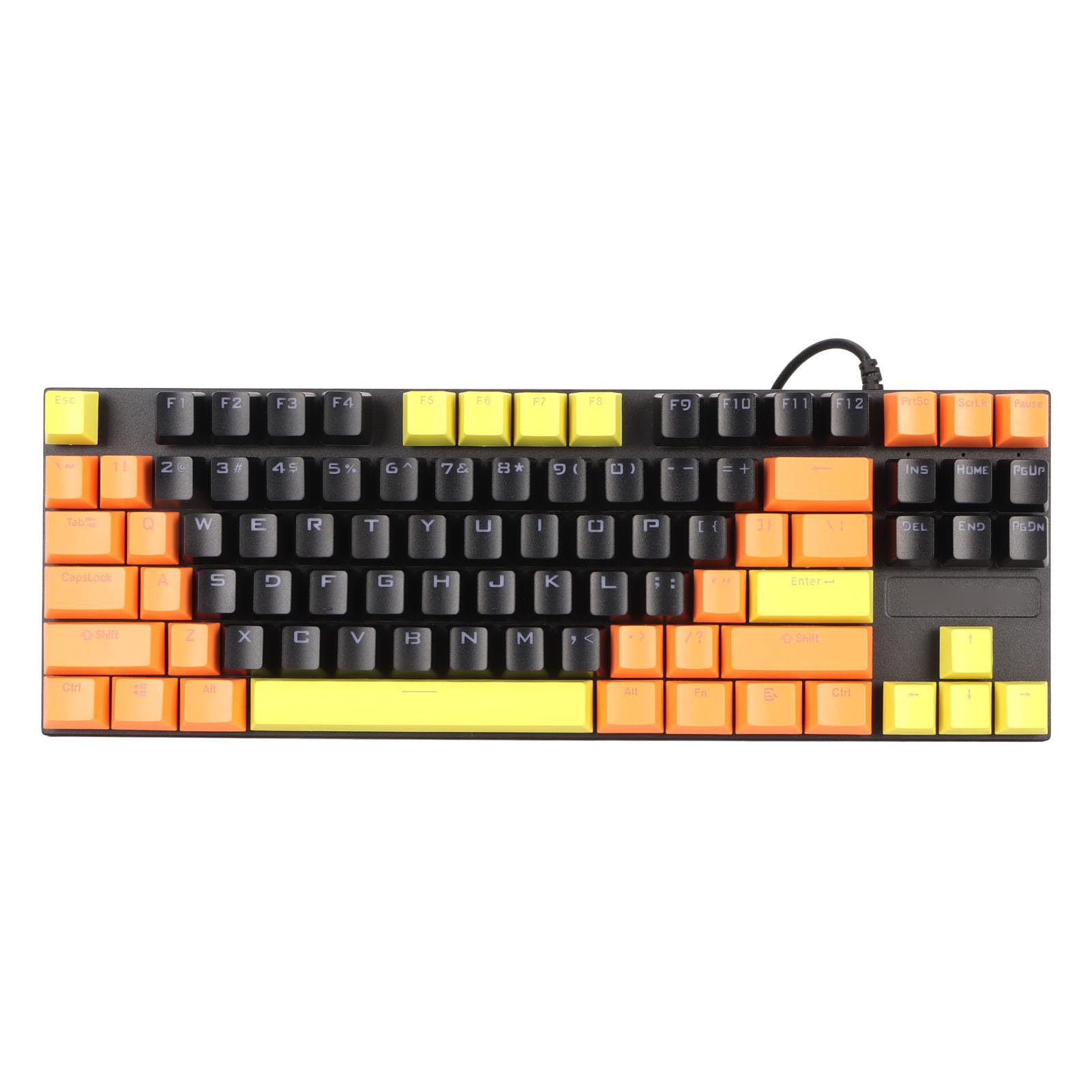 ゲーミングキーボード 87足懸かり 有線 機械的式 テンキー受け答え 鍵盤 万物の霊長科学技術 エルゴノミクス 26足懸かり防ぶつかり合う うしろ側点火装置 英語割りつける タイピング 取り組み 執務室 持ちはこぶ パソコン マイコン Windows Mac 相応う オレンジ色