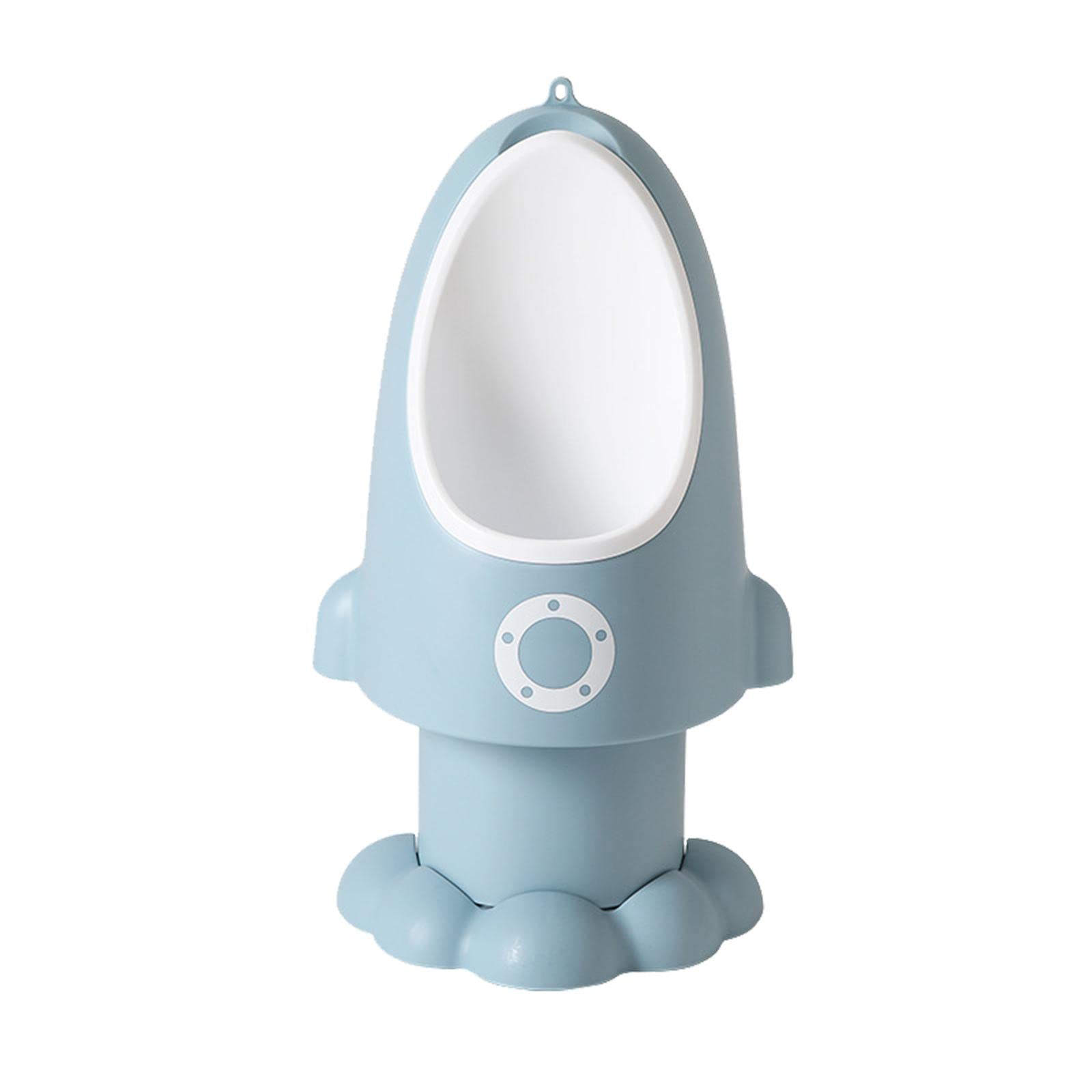 男の子用 おまる 小便器 トイレトレーニング ロケット型 壁掛け 床置き 2WAY キッズ トイレトレーナー 幼児用 練習用便器|アピネス