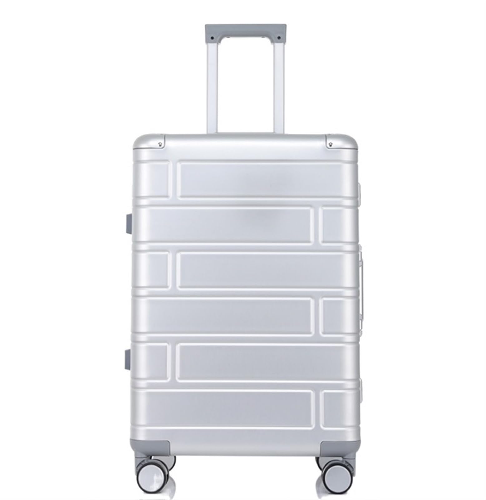 旅行バッグ 機内持ち込み 向こう正面開けっ広げ 軽銀ひな形 持ちはこび入れもの 軽さ 静音 ダブルキャスター 360度回転させる TSA鍵を掛ける付き添い人 耐衝撃 旅する 出張 遠足 商行為 20in
