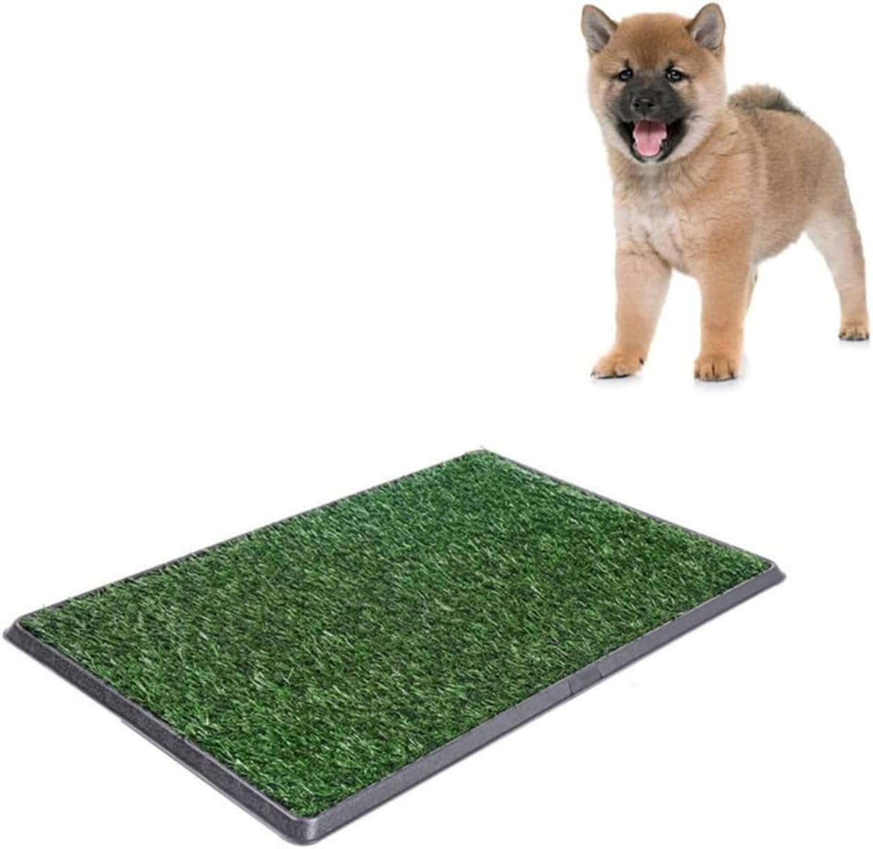 犬用 室内用便器お盆 人工芝 書き割り 室内用 ドッグトイレ メッシュ社会システム お取りつくろう飾り気の無い 水洗いする能力のある 愛玩動物装置 室内用便器引っ敷き 51×64×3.8珊