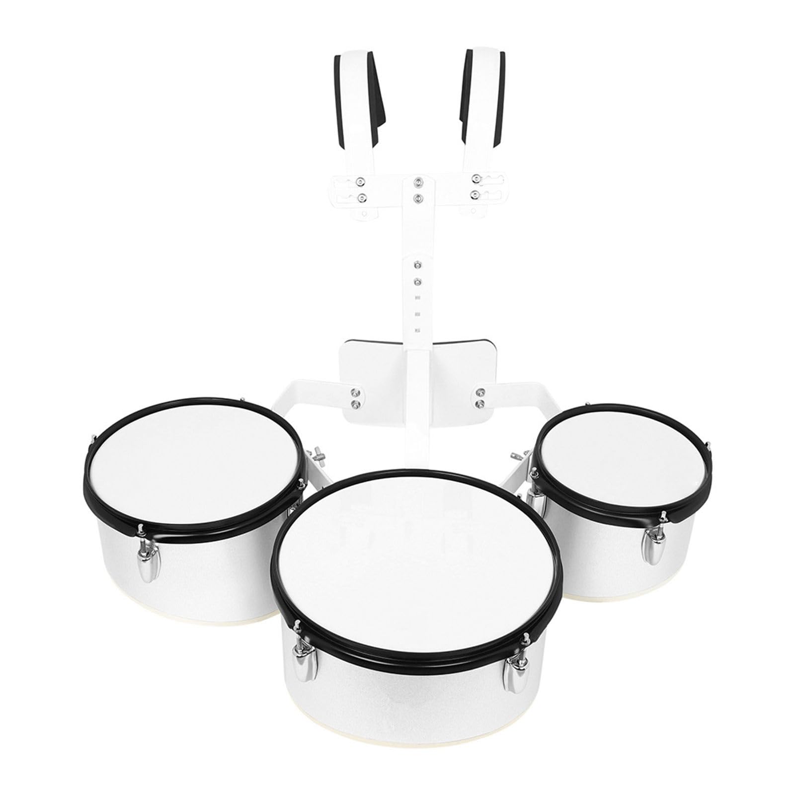 マーチングドラム 3点仕掛ける 3重協奏曲膜鳴楽器 木胴 金属元素製鉤括弧 閲歴付き添い人 打ち物 インストゥルメント 未経験者 訓練を受ける用 掻きならす会