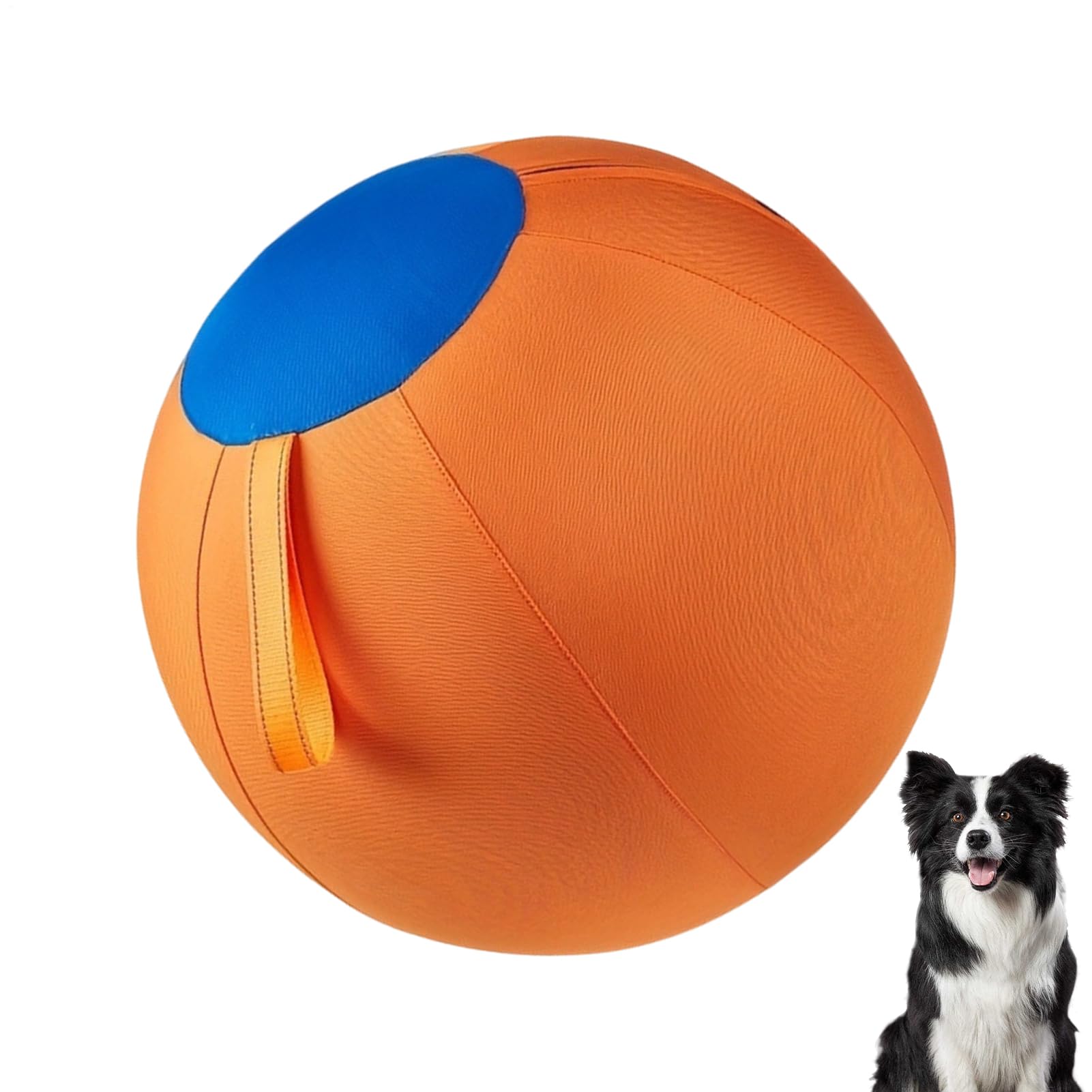 犬用ボール 巨大 直径45cm 空気注入式 犬 おもちゃ 大型犬 中型犬 噛むおもちゃ ストレス解消 運動不足解消 牧羊犬遊び 屋内 屋外 ドッグトイ｜アピネス