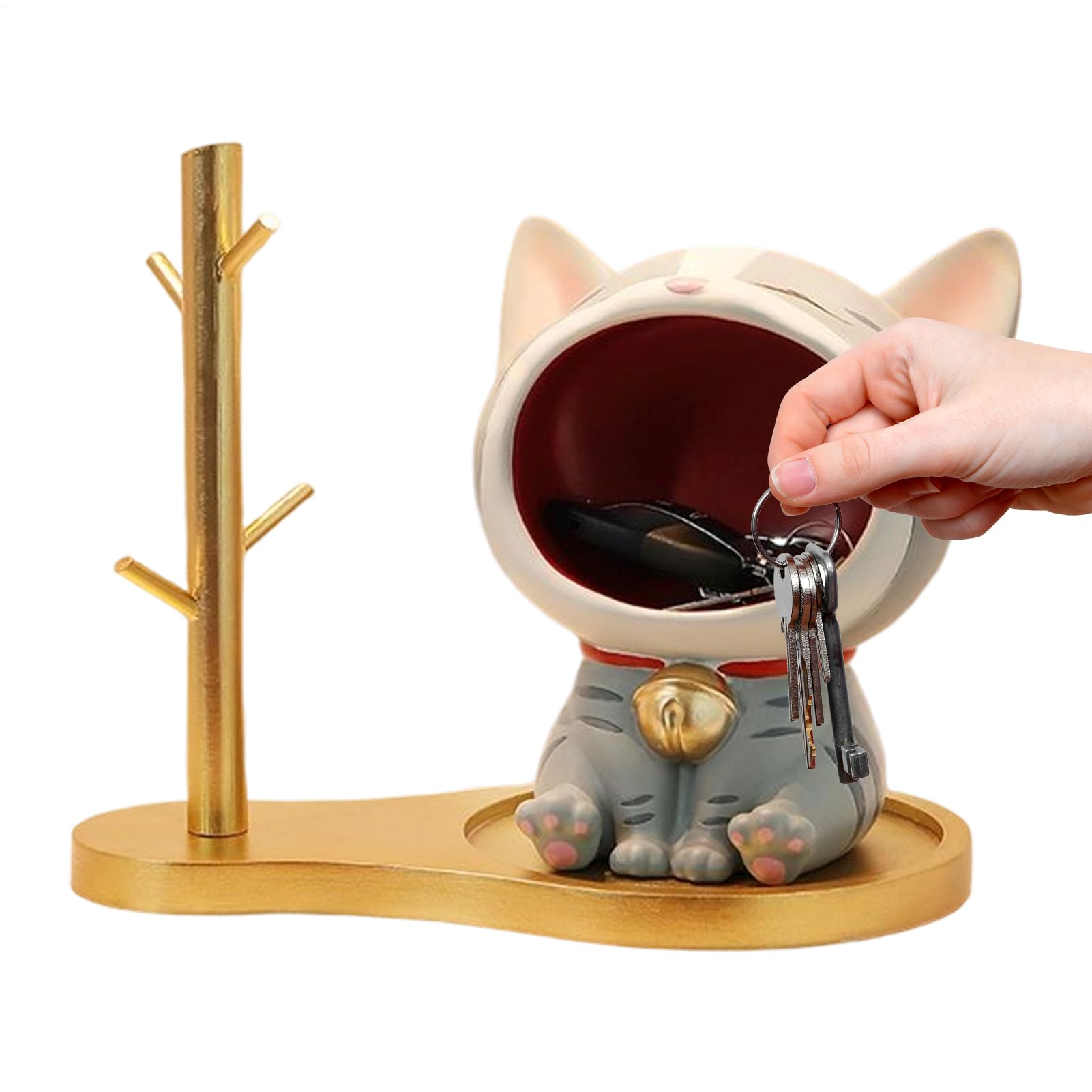 招き猫 小入れもの 納める お盆 部屋の入り口 鍵置き 付属品納める 今めかしい 室内装飾 雑貨 飾りつけ 卓上納める 飾りつけ 猫グッズ 差し上げ物 差し上げ物