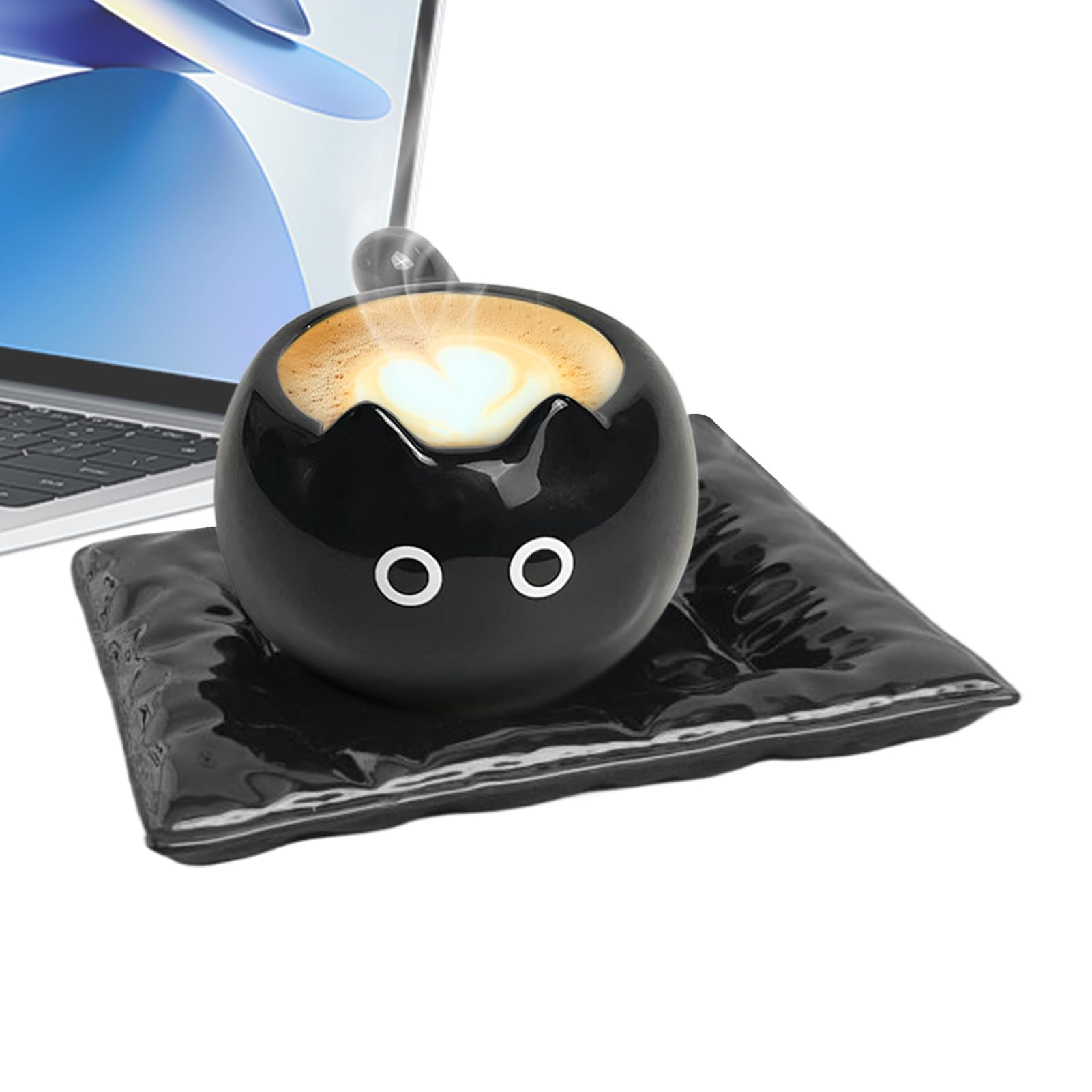 猫型マグカップ コーヒーカップ ティーカップ 陶器 おしゃれ かわいい ネコグッズ キッチン雑貨 プレゼント ギフト 誕生日 贈り物 マグ ティータイム インテリア｜アピネス