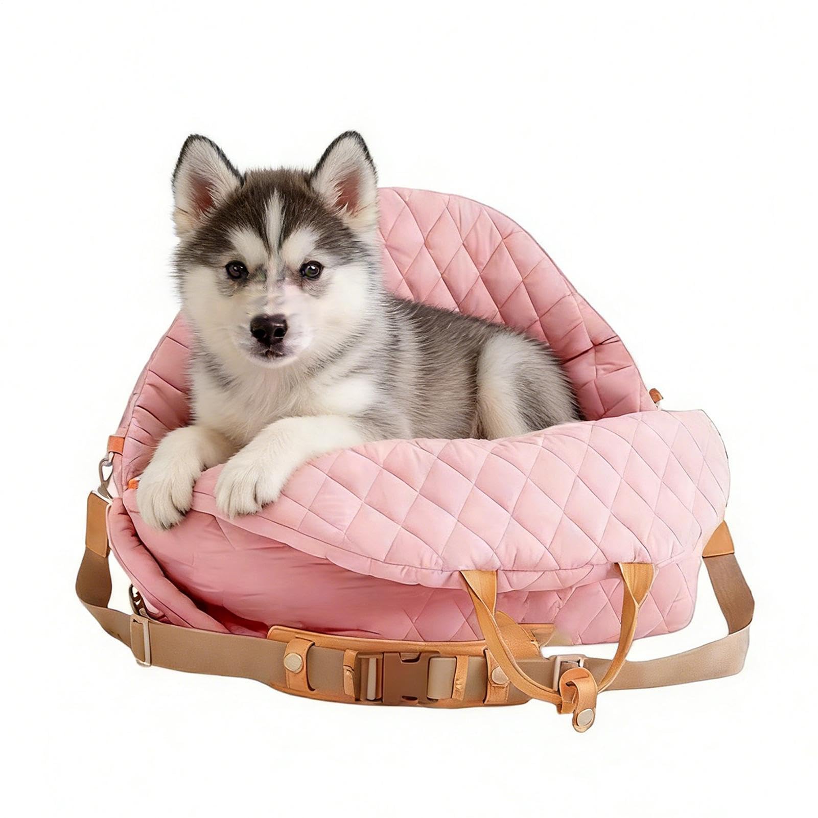 ペット用ドライブベッド 犬用 車載シート ドライブ用品 25ポンド対応 ペットキャリーバッグ シート固定型 ペット用ベッド ソファ クッション 洗える 飛び出し防止リード付き 小型犬 中型犬 ドライブボックス キャンプ お出かけ ペット用品｜アピネス