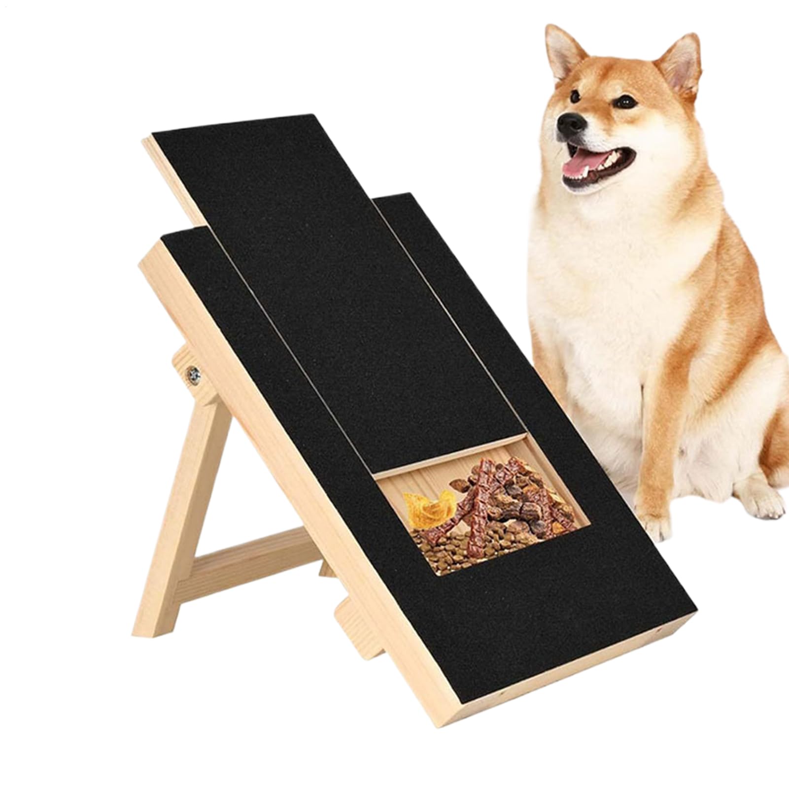 犬用爪とぎゲーム盤 爪磨き つめとぎ スクラッチボード 爪世話をする お兄ちゃんボックス席付き添い人 犬 爪切り痛いところな子に 形づくるゲーム盤 木製 角度合わせる能力のある 小型犬 中型犬