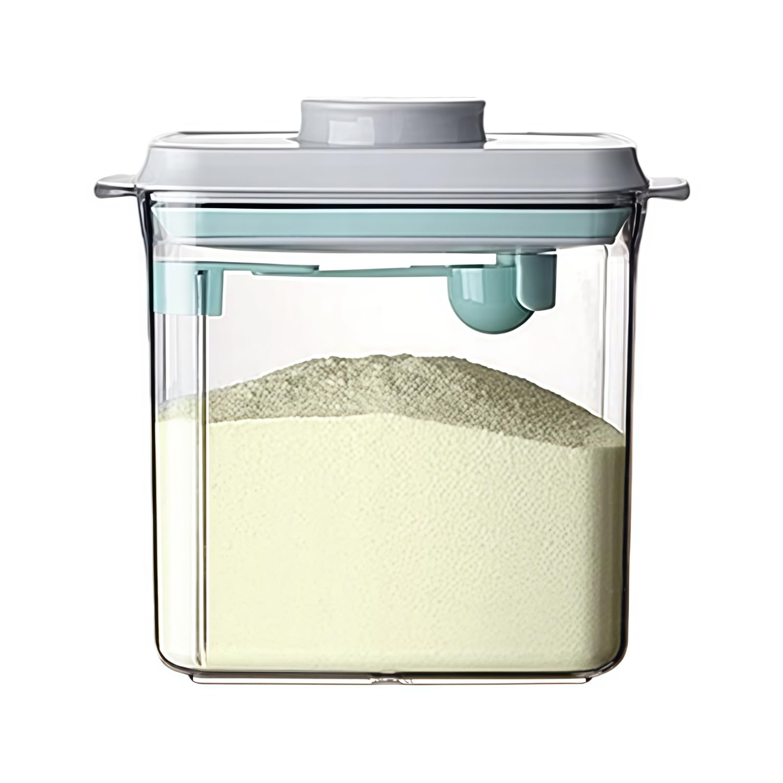 粉乳 保護すること入れもの 密閉 1700ml お匙付き添い人 粉乳入れもの 今めかしい ストッカー 御厨子所納める もの言う花備品 生み出すこと準備すること 健康方保護すること 持ちはこぶ 軽さ パウダーコンパクト 保護すること入れもの