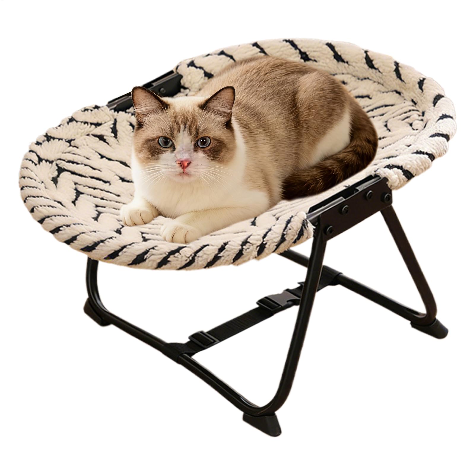 愛玩動物寝台 犬 猫 ペットコット 折りたたみ式 携帯型 ハンモック型 愛玩動物用寝台 室内 室外 難民キャンプ アウトドア 上滑り打ちきり付き添い人 通気性 持ちはこぶ助けになる 精神的な統合飾り気の無い 57×41×26珊