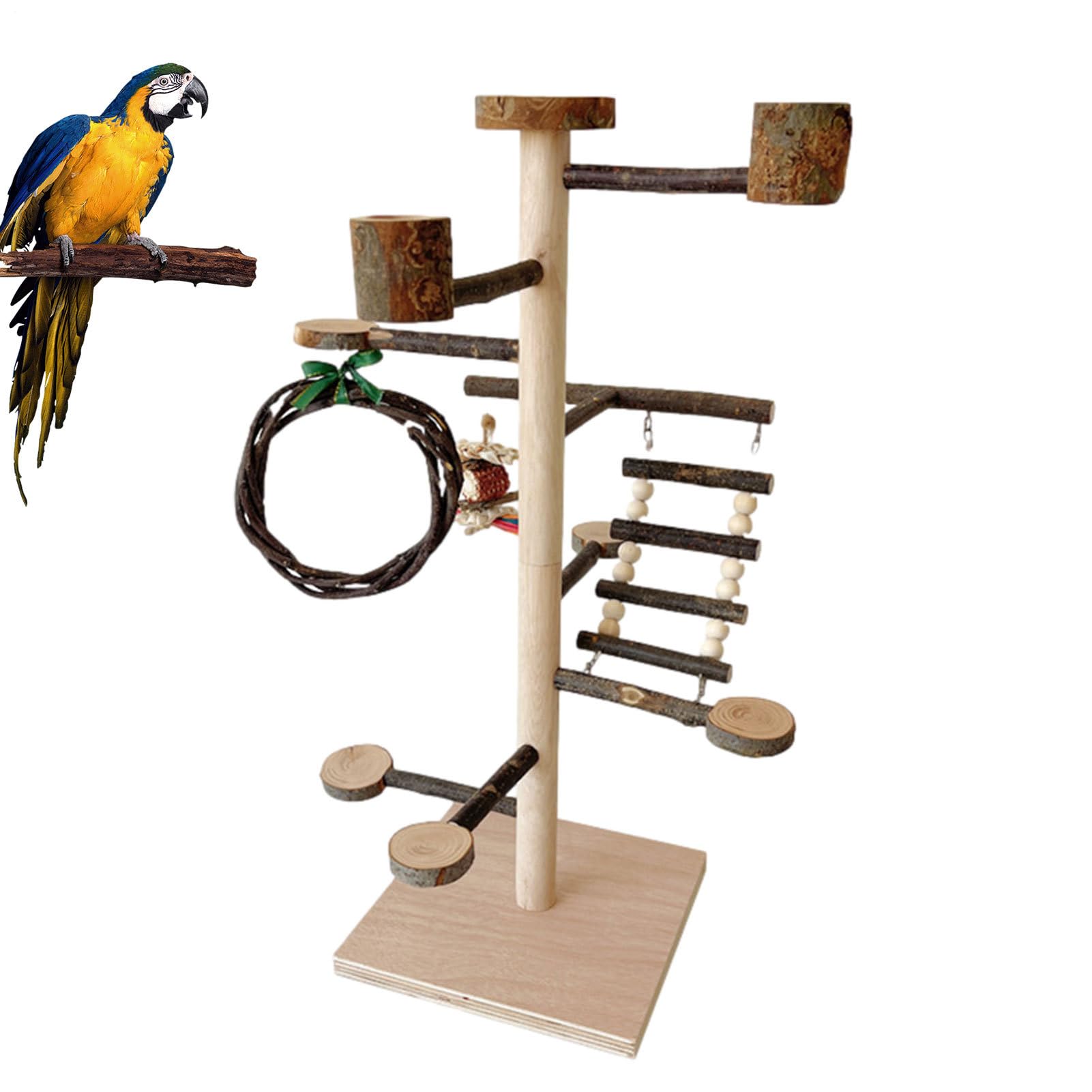 インコ プレイグランド 止まり木 生まれながら木 鳥の遊び道具 吊り下げ 掛けはしご 律動的な調子 卓上極点 鳥かご 鳥高座 運動すること不完全さ切り上げる 緊迫状態楽になること バッジー オカメインコ 文鳥 飛禽 遊び道具