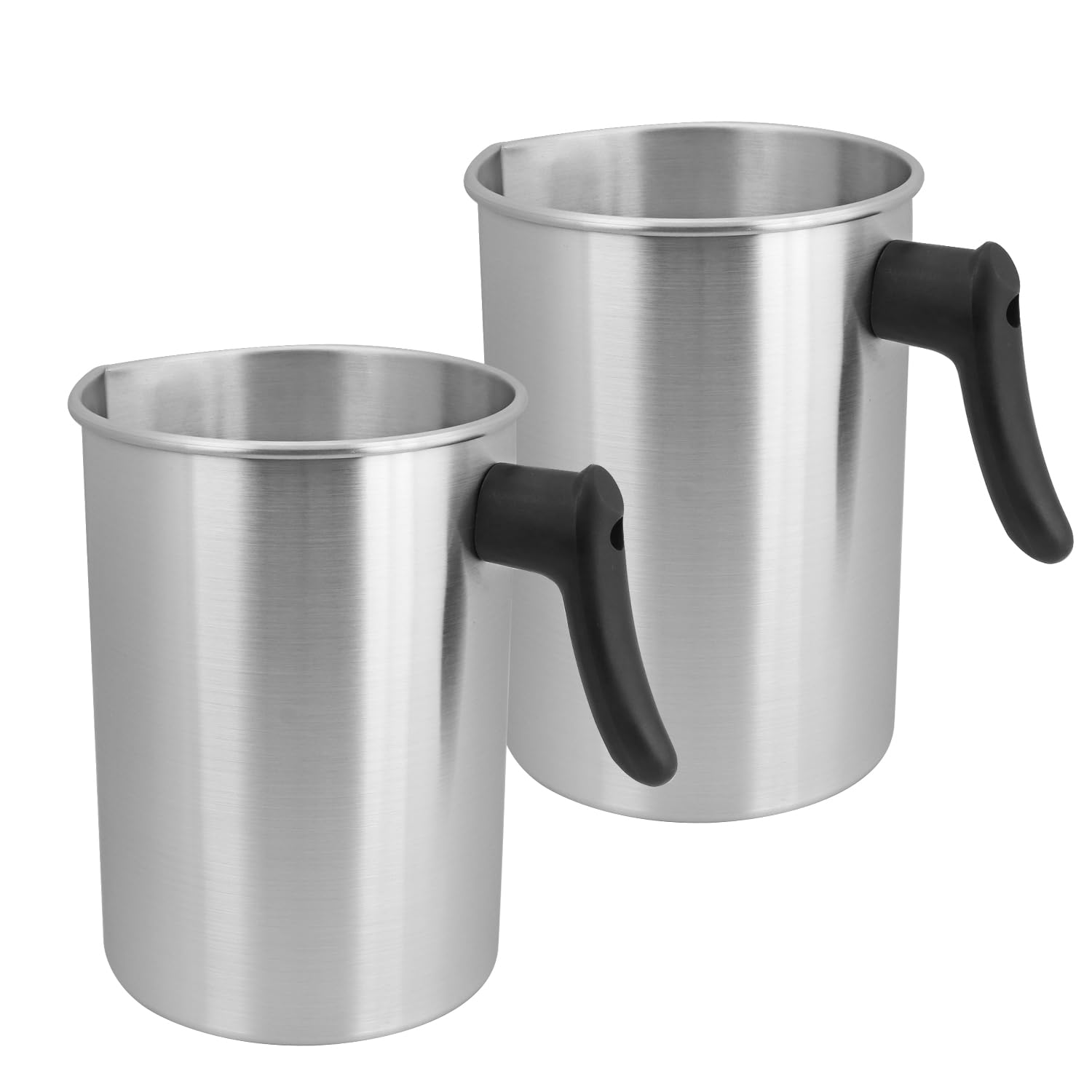 蝋燭造営用 注ぎ口付き添い人ポット 3L 軽銀製 溶かしポット 蝋燭仕立て上げる 石けん手工芸品 手作り アロマキャンドル お手てお手伝いさん 御先棒