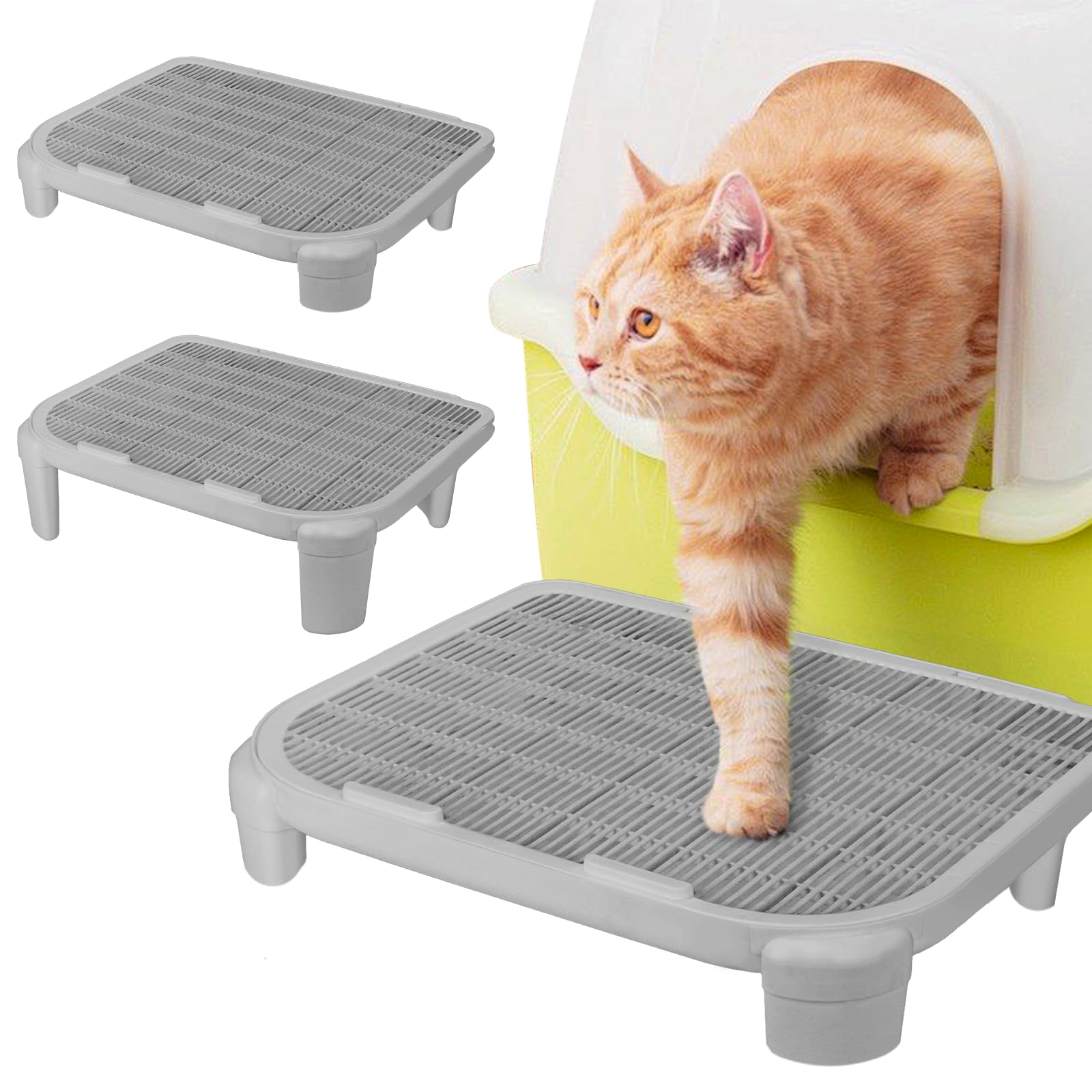 猫用 踏み段 室内用便器用 のり面 飛び散り押しとどめる 砂取り引っ敷き 踏み台 老いらく猫 子ネコ 高さ調節する能力のある 介護装置 室内 愛玩動物用 上がり段 上滑り打ちきり付き添い人 お取りつくろう飾り気の無い